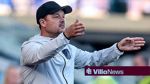 Brian Sorensen managing Aston Villa Women