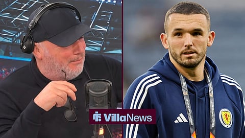 talkSPORT presenter Ally McCoist and Aston Villa's John McGinn pre-match for Scotland