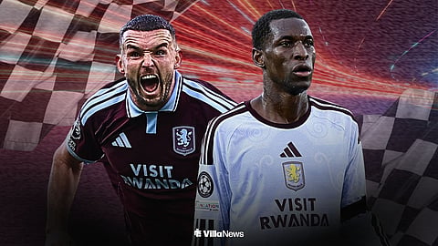 John McGinn and Nicolas Jackson playing for Aston Villa 