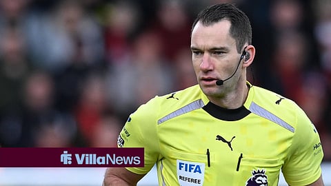 Premier League referee Jarred Gillett in action