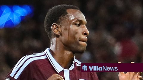 Nicolas Jackson in action for Aston Villa