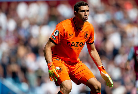 Aston Villa goalkeeper Emi Martinez being lined up by Atletico Madrid as Jan Oblak replacement - report
