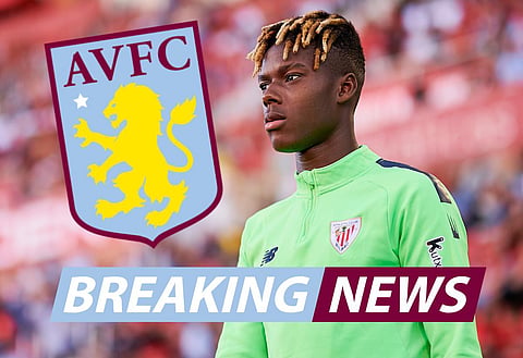 Aston Villa bid for Nico Williams 'fails' after transfer news emerges