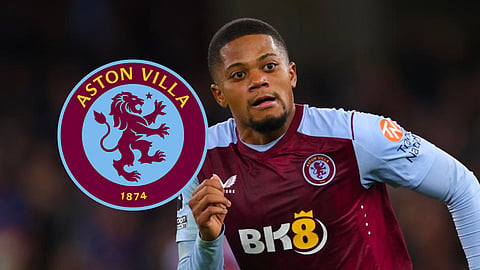 Aston Villa winger Leon Bailey