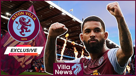 Douglas Luiz has impressed this season for Aston Villa. 