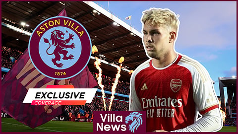 Emile Smith Rowe has been linked with a move to Aston Villa