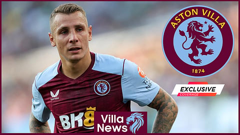 Lucas Digne has been in and out of the Aston Villa side this season