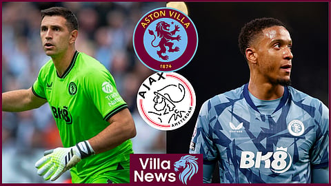 Emiliano Martinez and Ezri Konsa played for Aston Villa versus Ajax