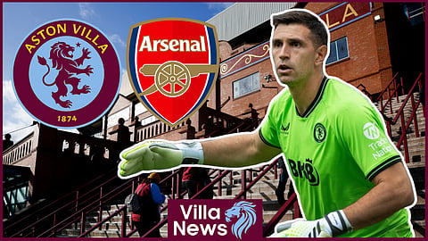 Aston Villa goalkeeper Emi Martinez impressed against Arsenal