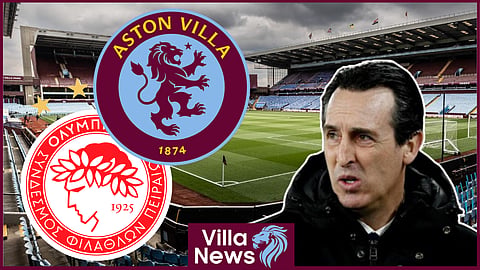 Unai Emery to make big Aston Villa call ahead of Olympiacos