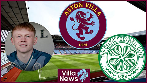 Aidan Borland joined Aston Villa from Celtic last year [Credit: AVFC.co.uk]