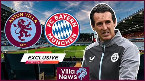 Aston Villa boss Unai Emery has been linked with Bayern Munich