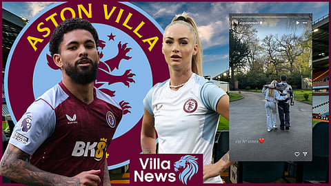 Aston Villa Women star Alisha Lehmann has sent a message of support to Douglas Luiz