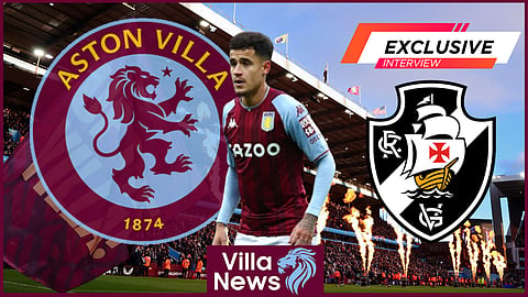 Coutinho could depart Aston Villa to join Vasco da Gama