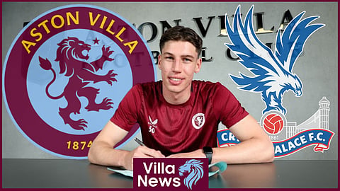 Sil Swinkels may be handed his Aston Villa Premier League debut v Crystal Palace [Credit: X]