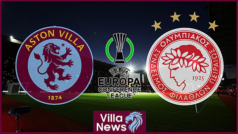 Aston Villa lost to Olympiacos in the Europa Conference League semi-finals