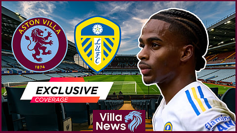 Leeds United star Crysencio Summerville has been linked with a move to Aston Villa