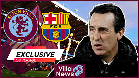 Aston Villa and Barcelona