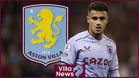 Aston Villa could sell Philippe Coutinho this summer