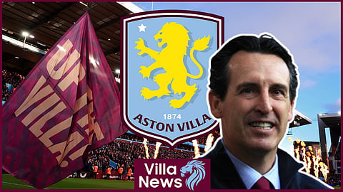Aston Villa manager Unai Emery