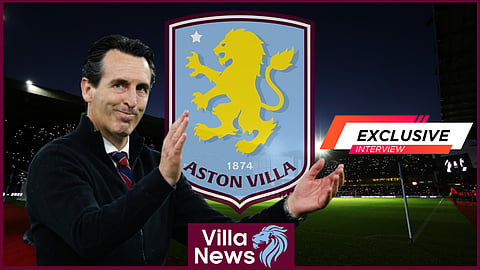 Aston Villa manager Unai Emery