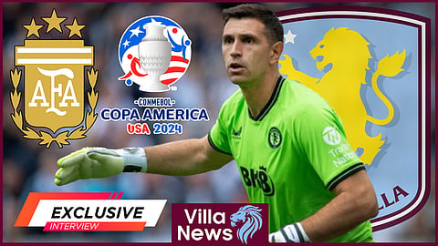 Aston Villa keeper Emi Martinez has shone for Argentina at the Copa America