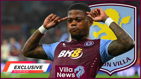 Aston Villa attacker Leon Bailey