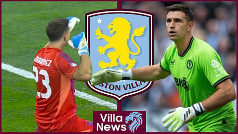 Aston Villa star Emi Martinez shines for Argentina. Credit: Premier Sports
