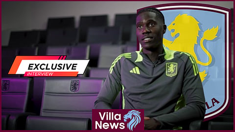 Aston Villa midfielder Amadou Onana [Credit: YouTube]