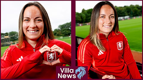 Aston Villa confirm Lucy Staniforth contract [Credit: X]