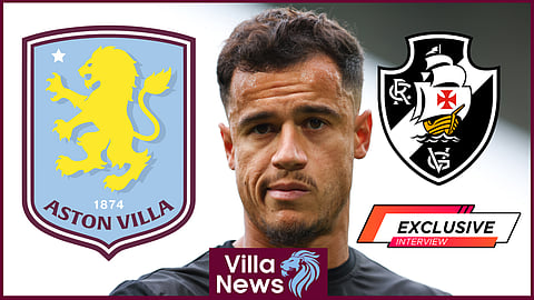 Philippe Coutinho has left Aston Villa to join Vasco de Gama on loan