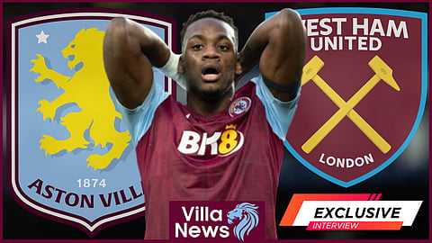 West Ham want to sign Jhon Duran from Aston Villa