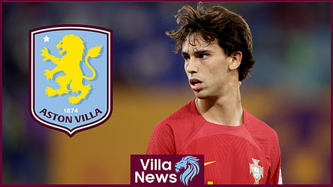 Atletico Madrid forward Joao Felix has been linked with Aston Villa
