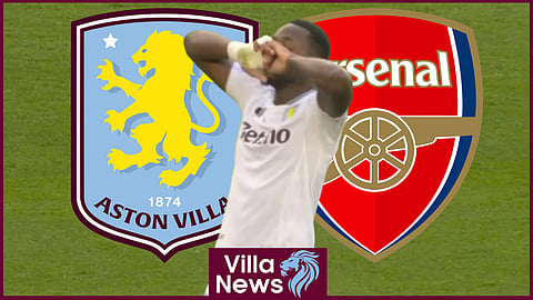Jhon Duran can't start for Aston Villa against Arsenal after miss [Credit: Aston Villa Football Club on YouTube]