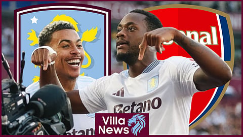 Jhon Duran could start for Aston Villa against Arsenal [Credit: @avfcofficial on X]