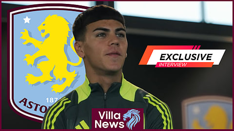 Enzo Barrenechea could now leave Aston Villa on loan [Credit: Aston Villa Football Club on YouTube]
