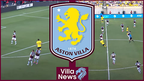 Leander Dendoncker picked out for Aston Villa v Club America [Credit: Aston Villa Football Club YouTube]