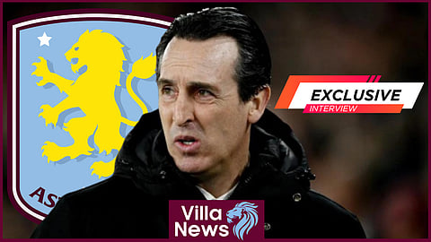 Aston Villa boss Unai Emery 