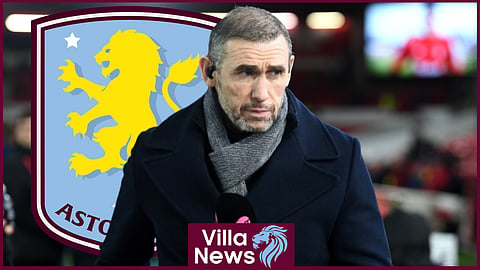 Martin Keown has reacted to Aston Villa