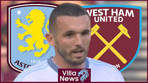 John McGinn was poor for Aston Villa v West Ham [Credit: Sky Sports Premier League on YouTube]