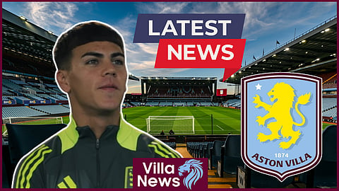 Enzo Barrenechea seals loan to Valencia, contract details shared. Credit: Aston Villa Football Club on YouTube