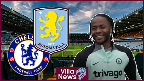 Aston Villa open talks with Chelsea to sign Raheem Sterling. Credit: Sky Sports via YouTube