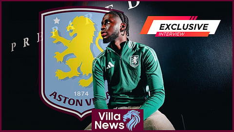 Aston Villa forward Samuel Iling-Junior [credit: @avfcofficial on Instagram]