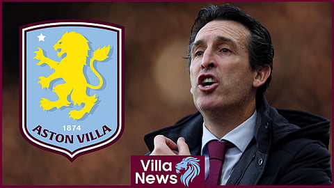 Aston Villa manager Unai Emery