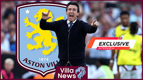 Aston Villa manager Unai Emery (Credit: Imago)