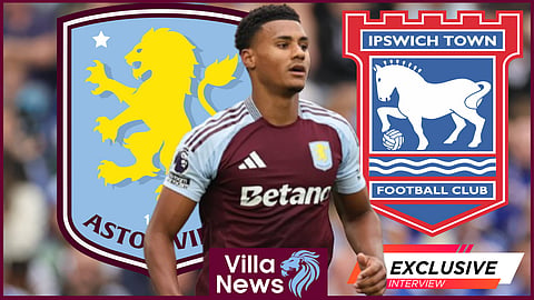 Ollie Watkins could start for Aston Villa against Ipswich Town (credit: Imago)
