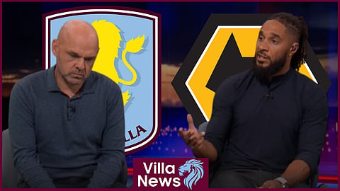 Ashley Williams and Danny Murphy react to Aston Villa v Wolves [credit: Match of the Day on BBC Iplayer]