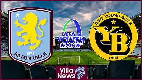 Aston Villa faced Young Boys in the UEFA Youth League 