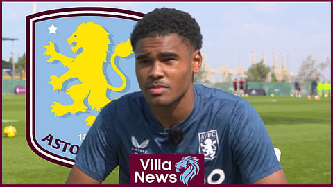 Aston Villa youngster Kadan Young [credit: Aston Villa Football Club on YouTube]
