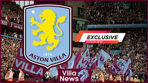 Aston Villa supporters at Villa Park